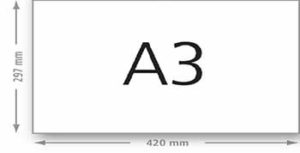 A3 boyutu kaç cm? a3 boyutları nedir?